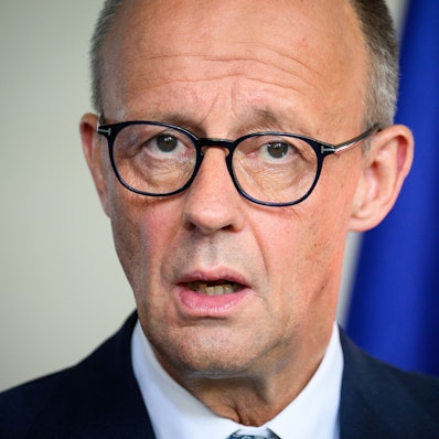 Bundeskanzler Friedrich Merz (CDU) im Bundeskanzleramt.