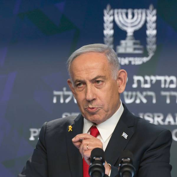 Das Bild zeigt Israels Premier Benjamin Netanjahu Foto: Ronen Zvulun/Pool Reuters/dpa