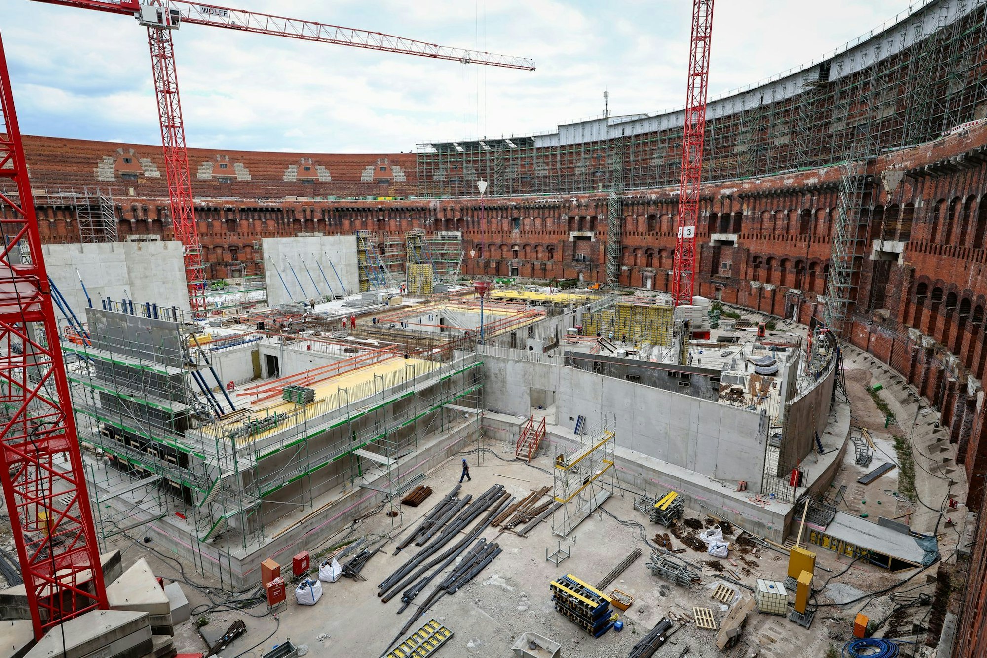 2028 soll das Kulturareal Kongresshalle fertig gestellt sein.