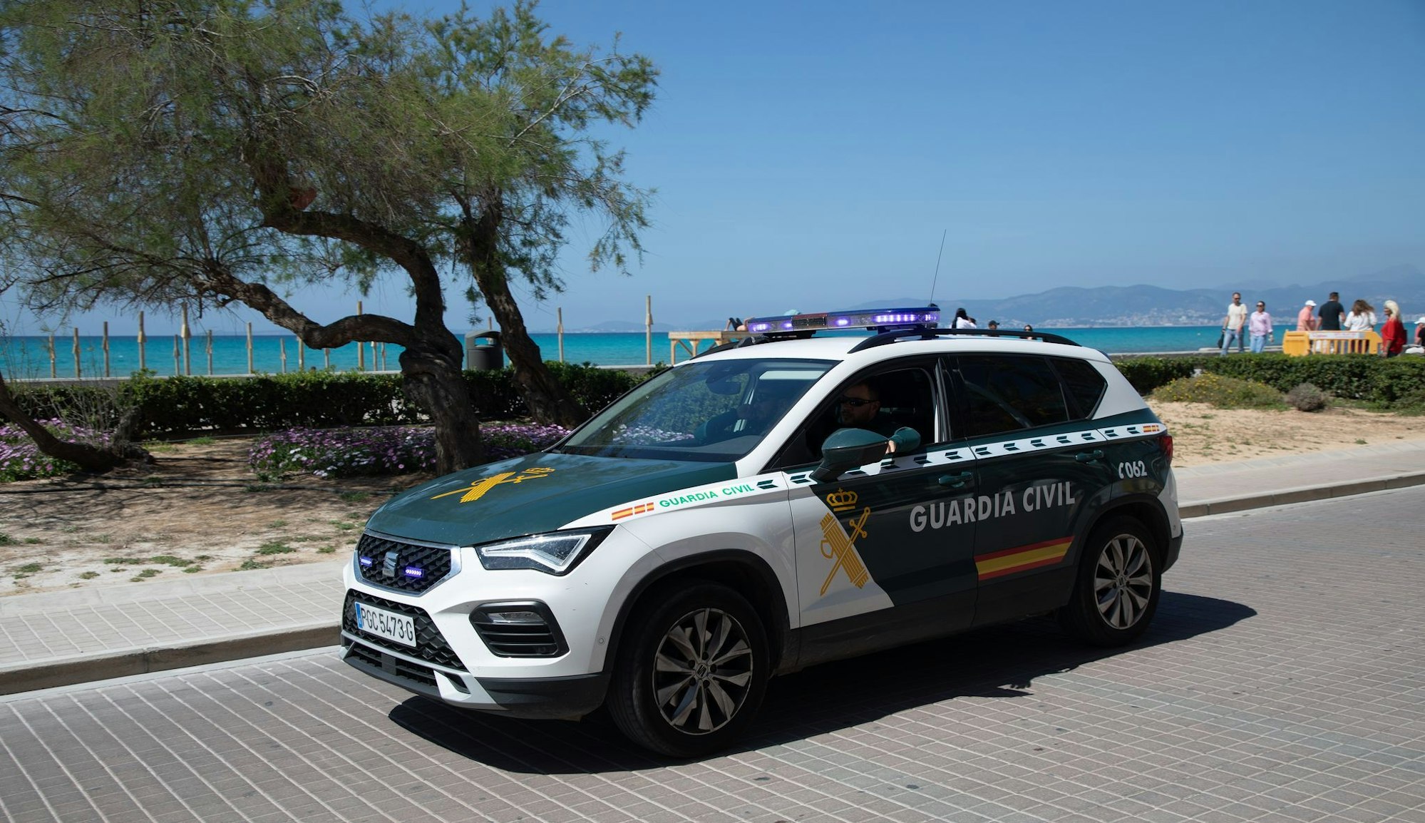 Die Polizei kontrolliert in diesem Jahr häufiger an der Promenade und in der Schinkenstraße. (Archivbild)