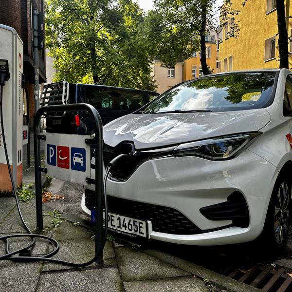 Ein Auto des Carsharing-Anbieter Cambio.