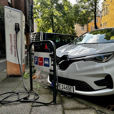 Ein Auto des Carsharing-Anbieter Cambio.