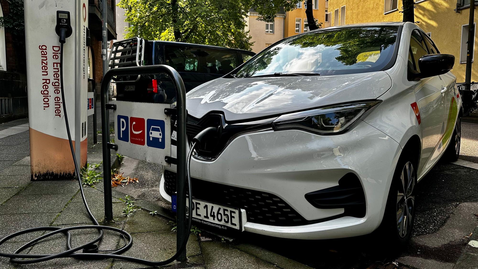 Ein Auto des Carsharing-Anbieter Cambio.