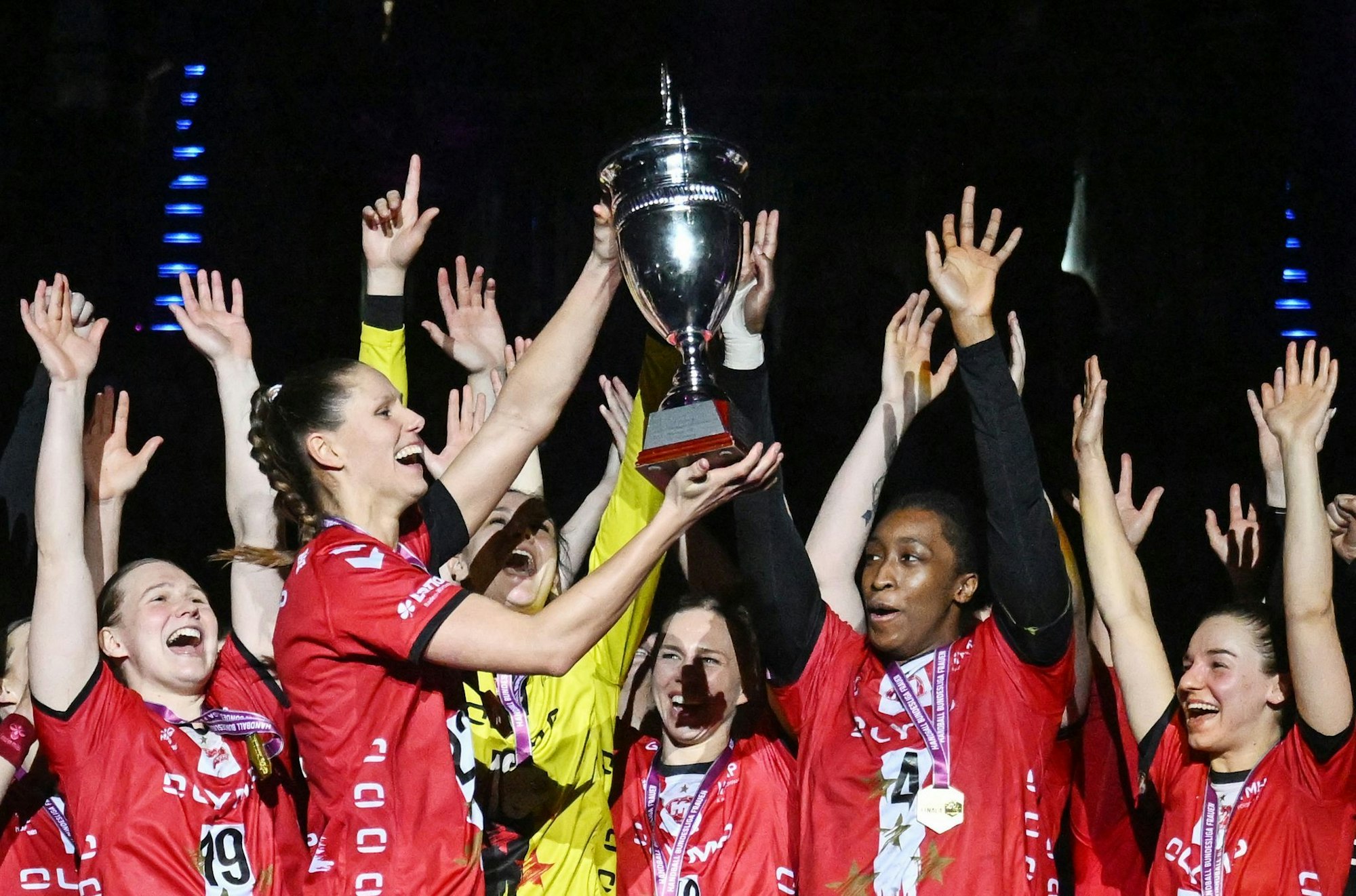 Erfolgsverwöhnt: Vorige Saison gewann die HB Ludwigsburg Pokal und Meisterschaft.