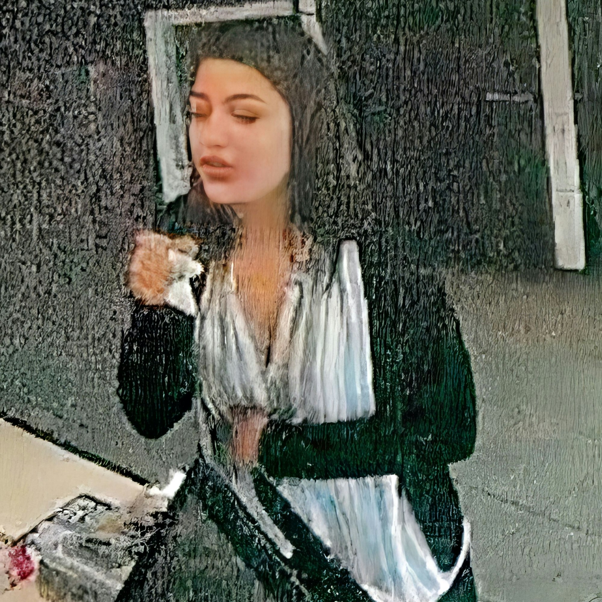 Das Fahndungsfoto der Polizei zeigt eine junge Frau mit dunklen Haaren.