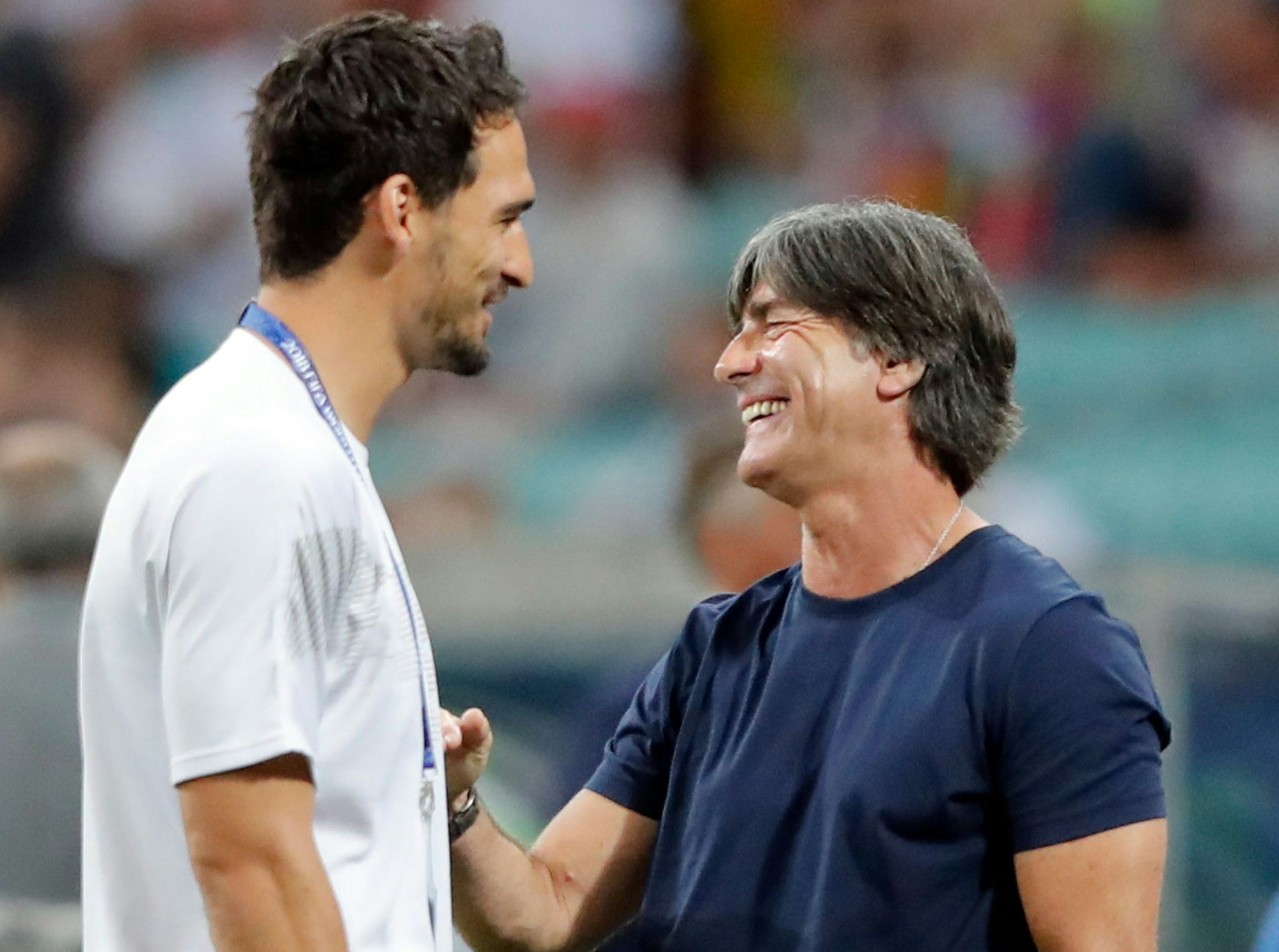 Unter Trainer Joachim Löw wurde Mats Hummels 2014 Weltmeister.