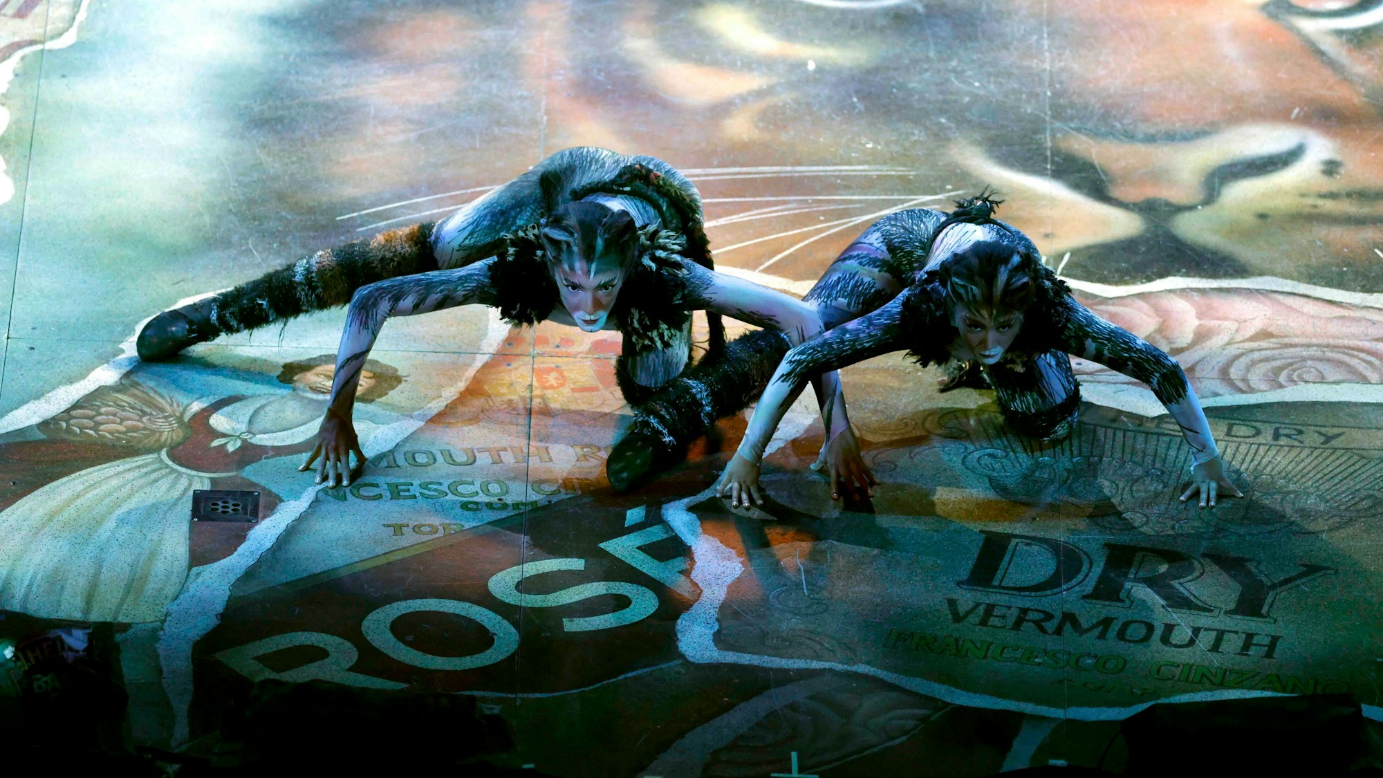 Szene aus "Cats" in der Philharmonie.