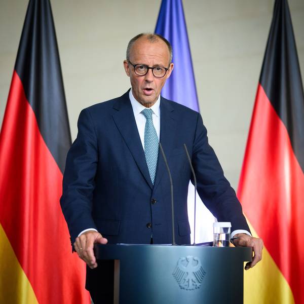 Bundeskanzler Friedrich Merz (CDU) kommt zu einer Pressekonferenz nach der Sitzung des Sicherheitskabinetts zu den Konflikten im Nahen Osten im Bundeskanzleramt. (Archivbild)