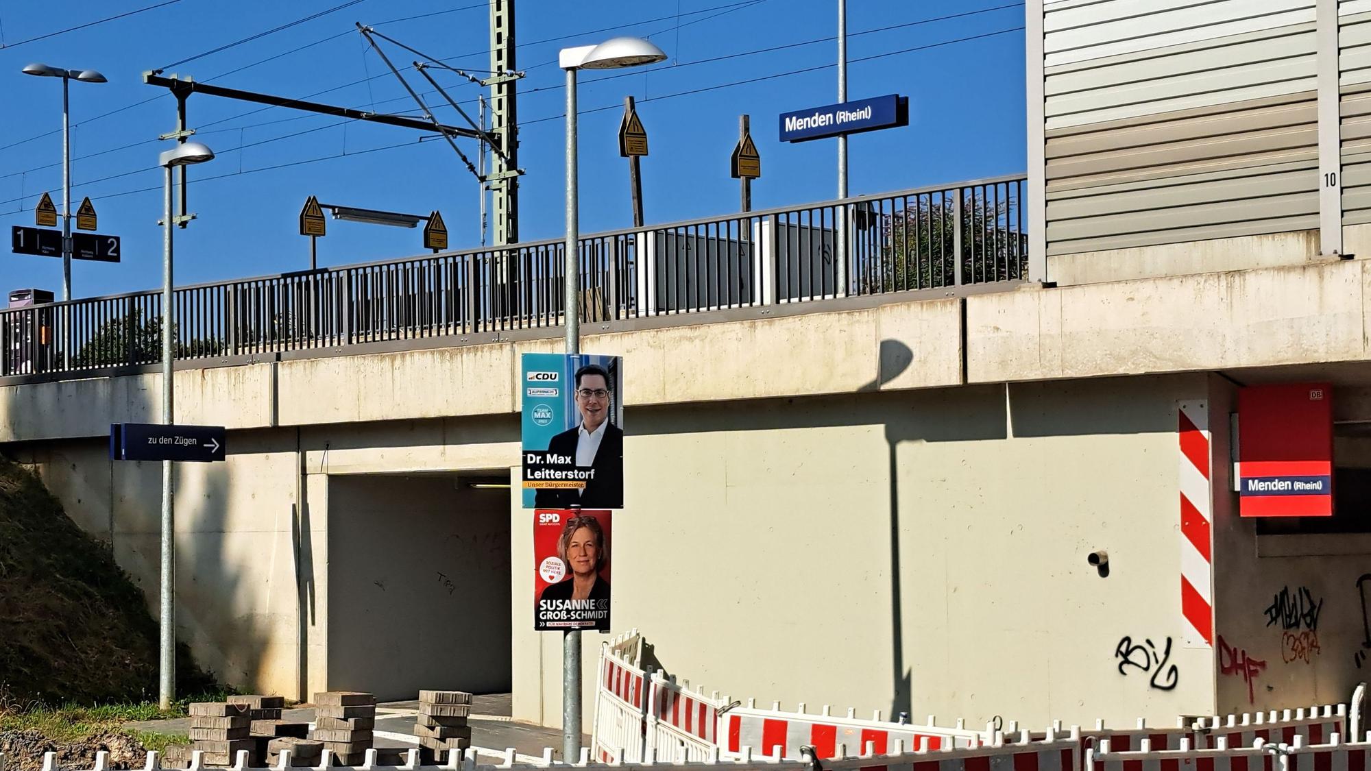 Bis Ende 2026 will die Deutsche Bahn den Bahnhof in Sankt Augustin-Menden zum „Zukunftsbahnhof“ umbauen.