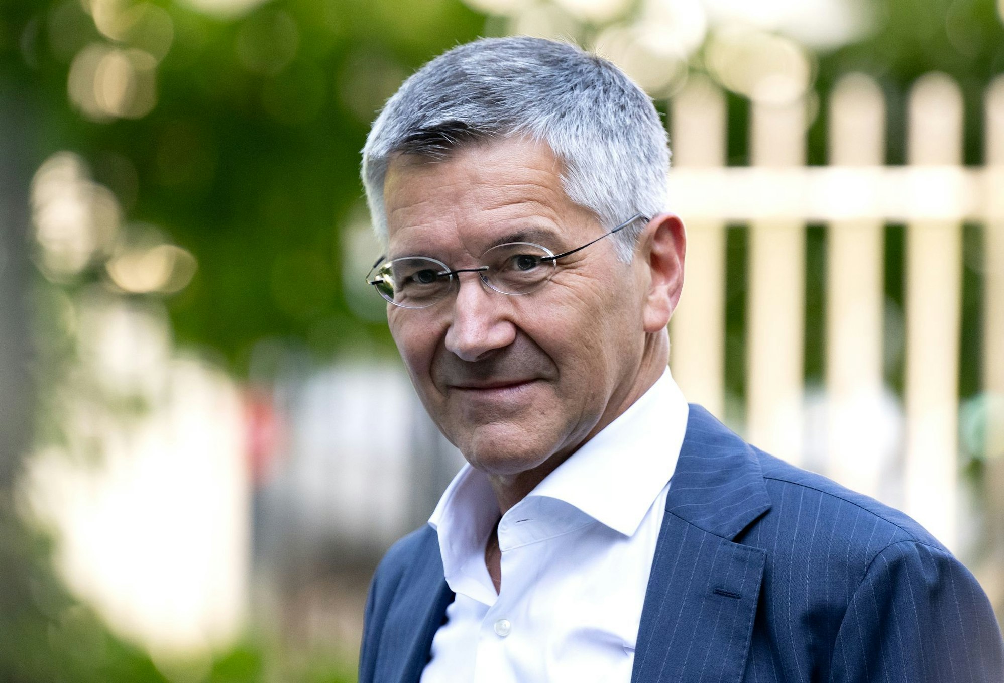 Präsident Herbert Hainer ist mit dem Kader zufrieden.