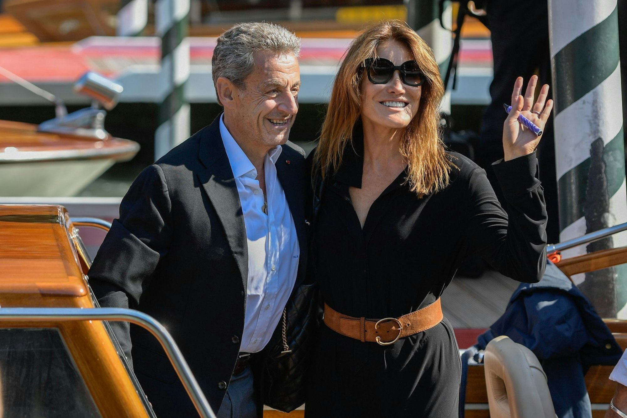 Der ehemalige französische Staatspräsident Nicolas Sarkozy und die Sängerin Carla Bruni sind seit dem Jahr 2008 verheiratet. (Archivbild)