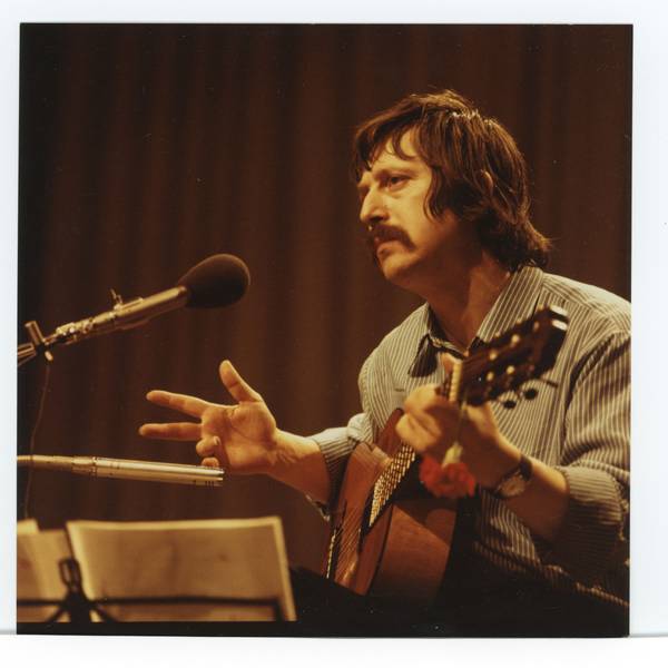 Wolf Biermann beim Kölner Konzert 1976.