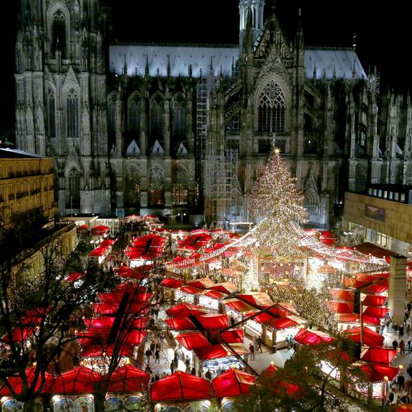 Aushängeschild für Köln: Der Weihnachtsmarkt auf dem Roncalliplatz zieht mehr als vier Millionen Besucher pro Jahr an.