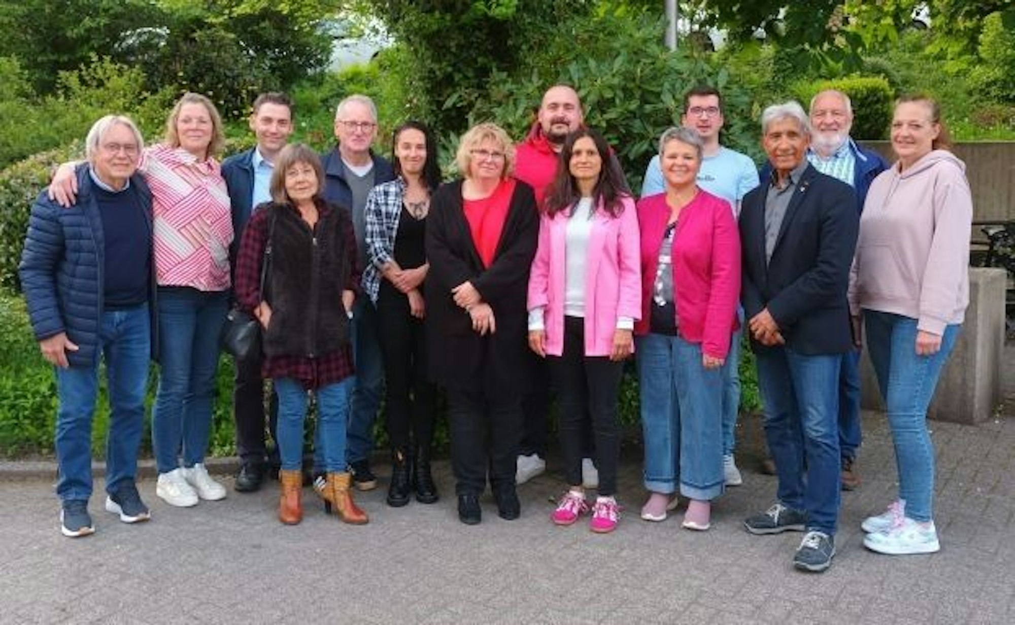 Der neue Vorstand der Dorfgemeinschaft Reininghausen in Gummersbach.