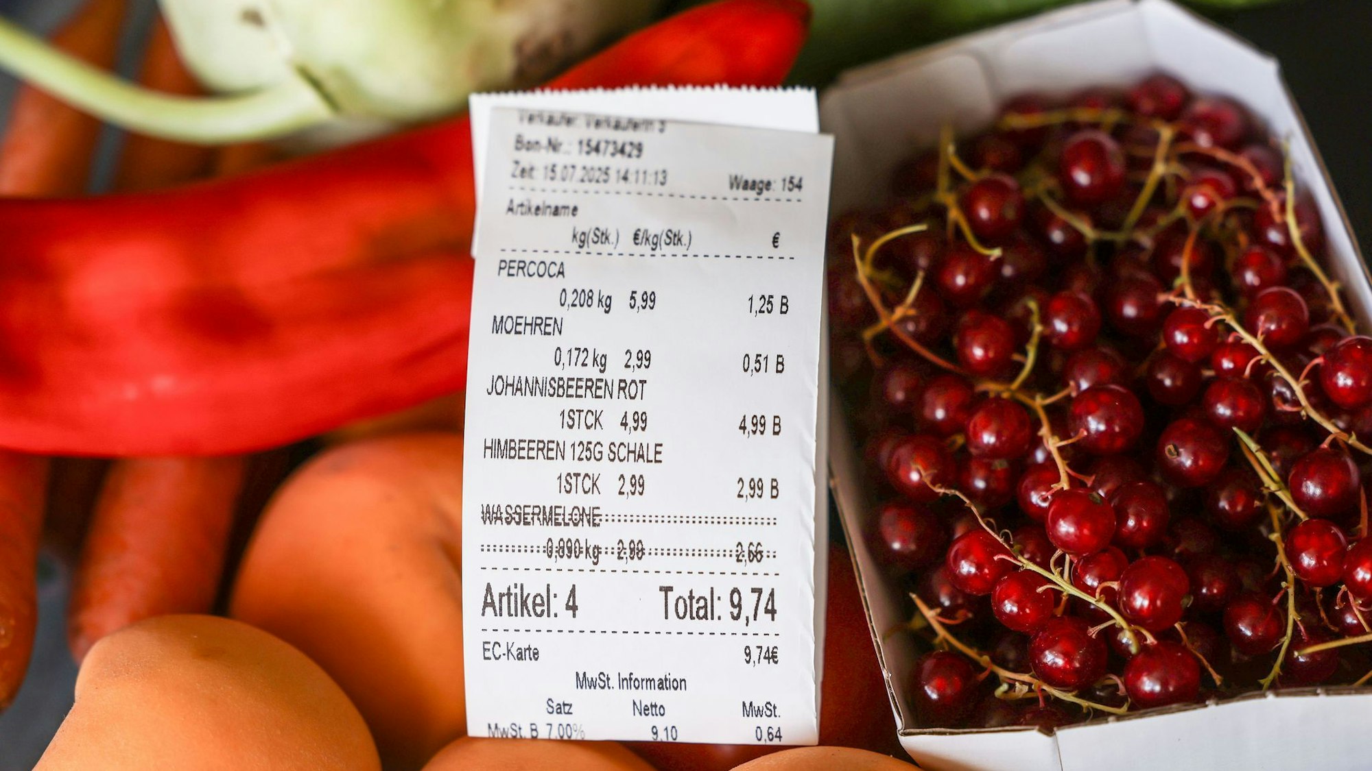 Viele Lebensmittel waren im Juli teurer als ein Jahr zuvor. (Symbolbild)