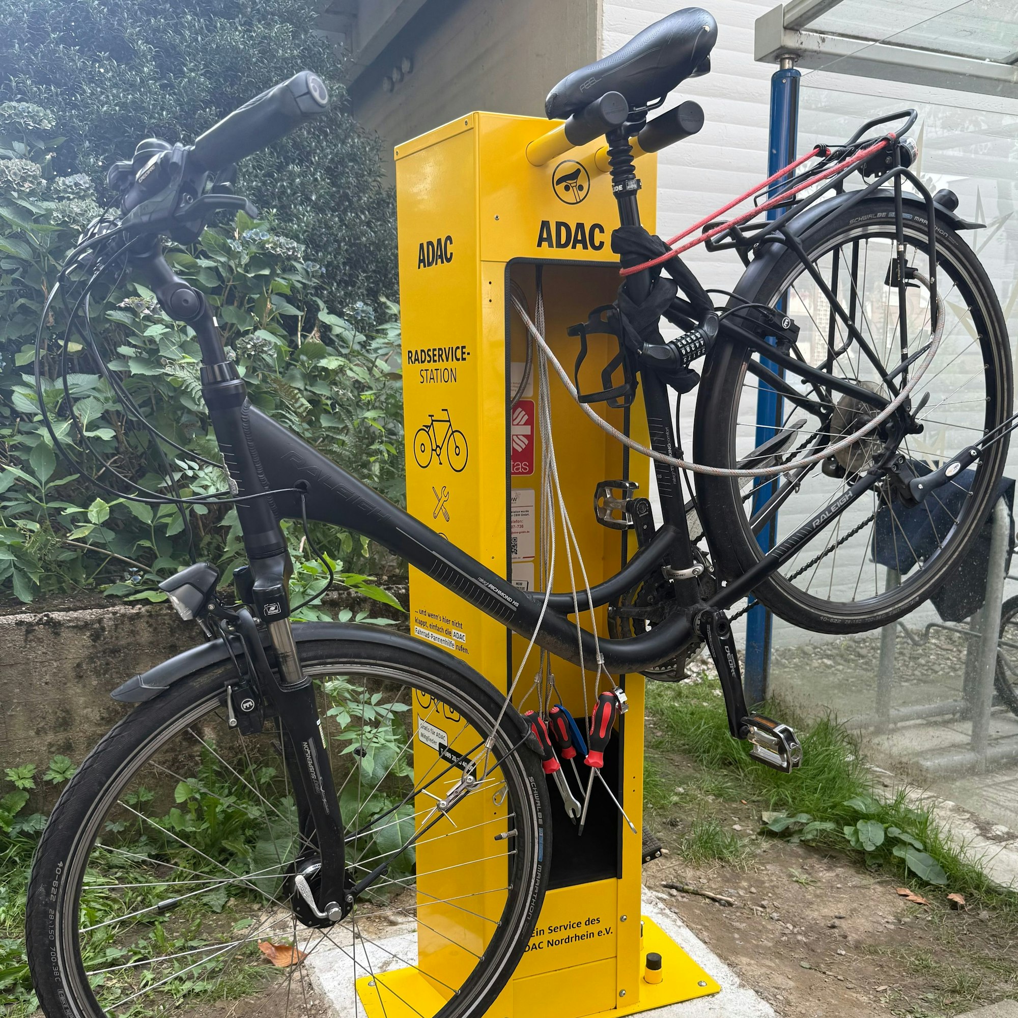 Radservice-Station des ADAC Nordrhein