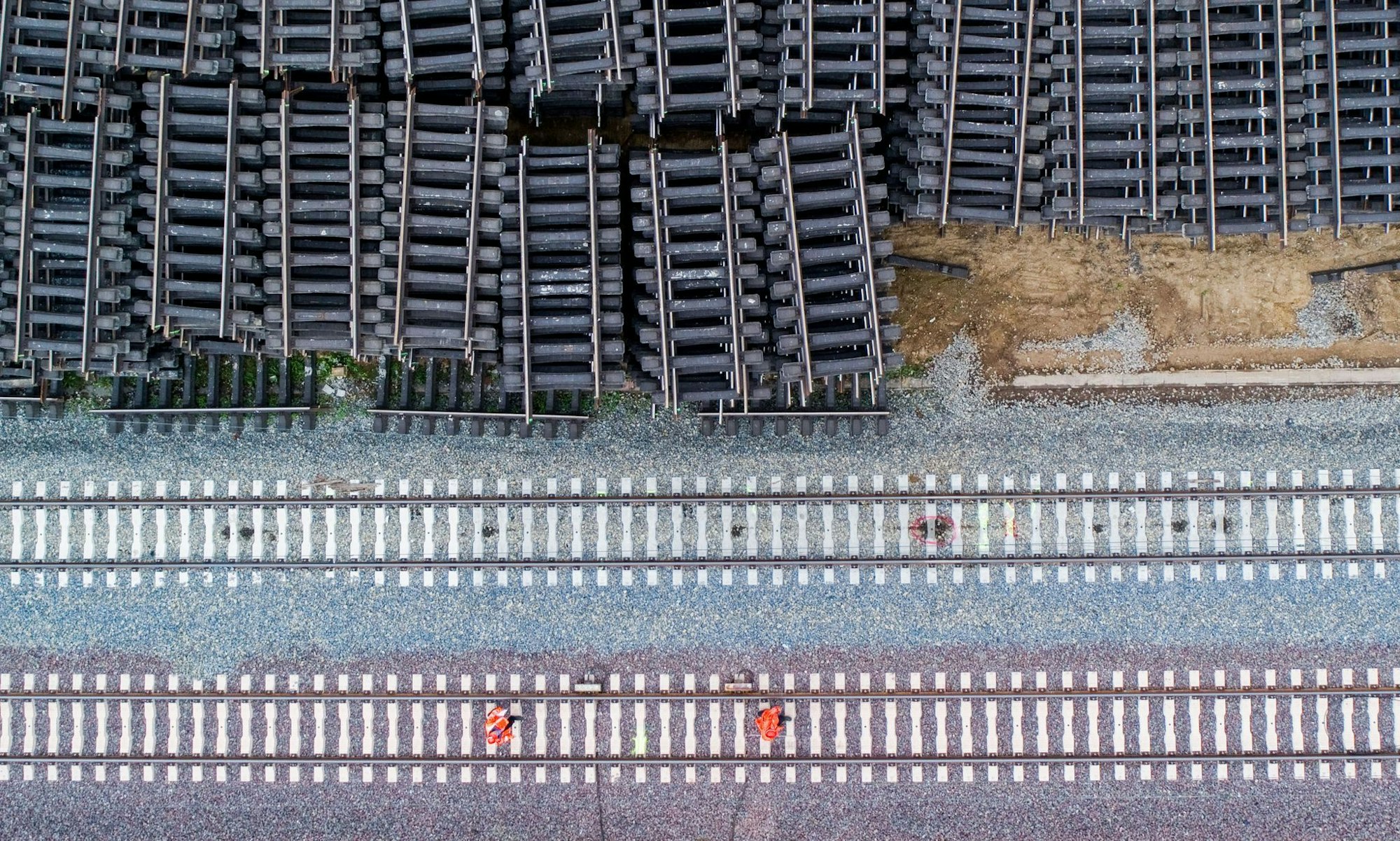 Angesichts der unsicheren finanziellen Mittel stehen Neu- und Ausbauprojekte bei der Bahn auf dem Prüfstand. (Archivbild)