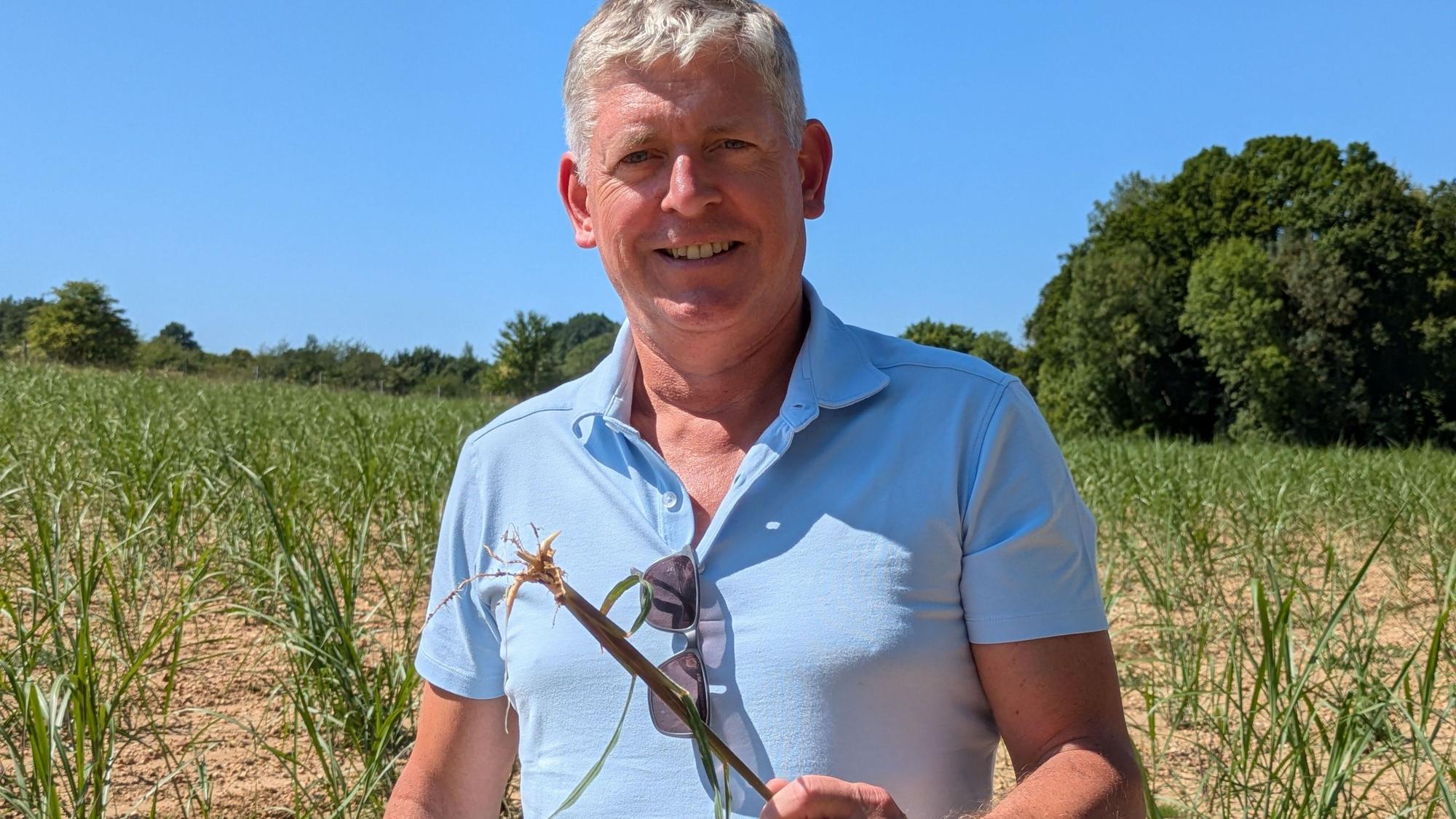 Landwirt Robert Dreesen.