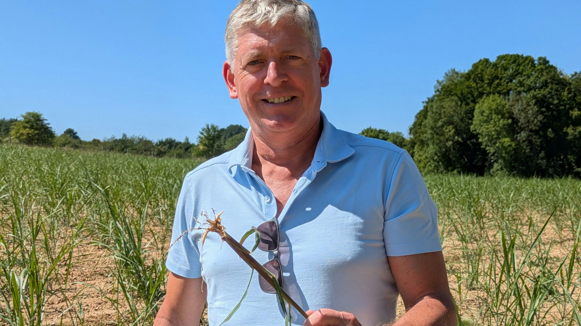 Landwirt Robert Dreesen.
