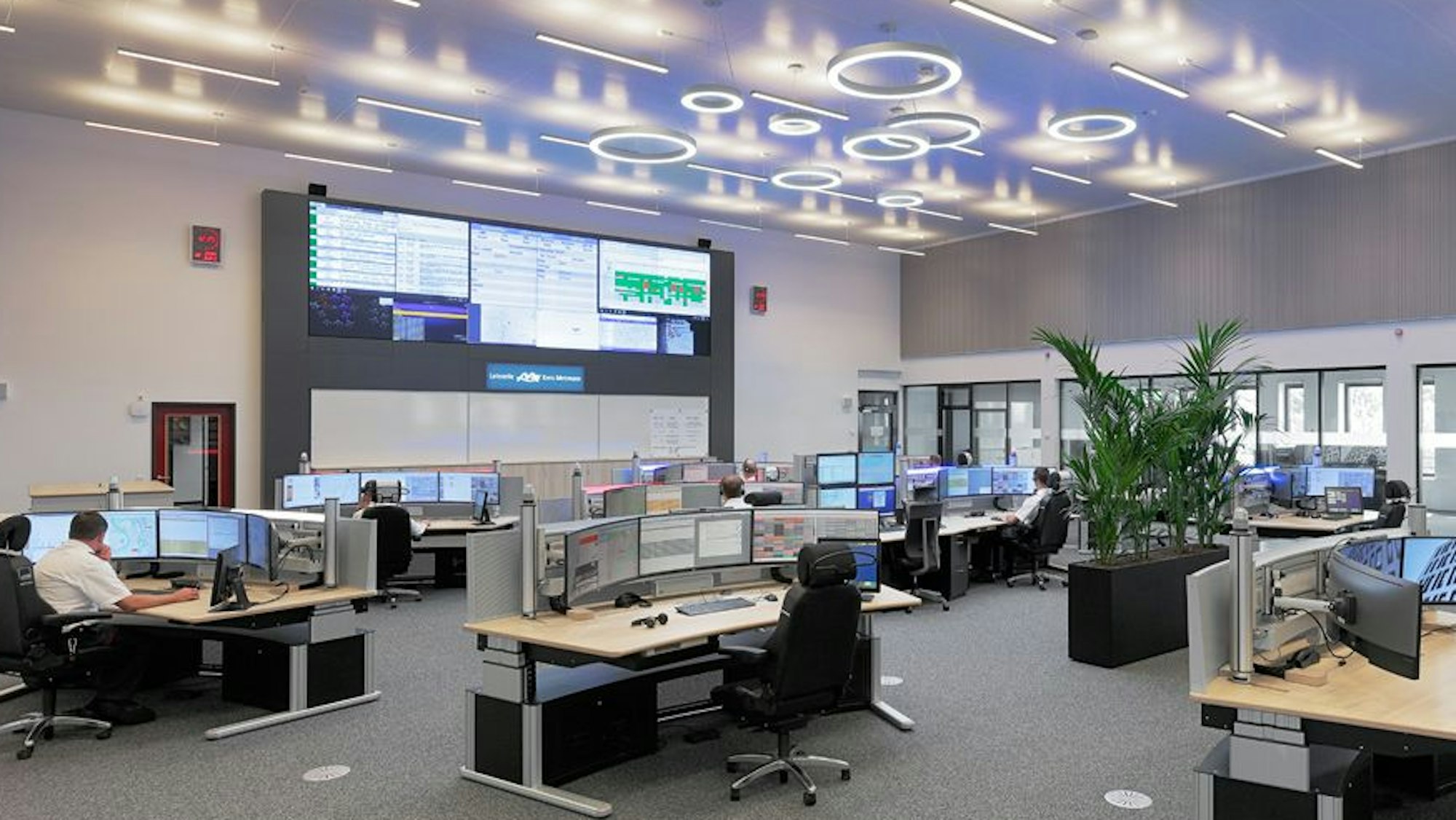 Das Bild zeigt die Kreisleitstelle des Kreises Mettmann.