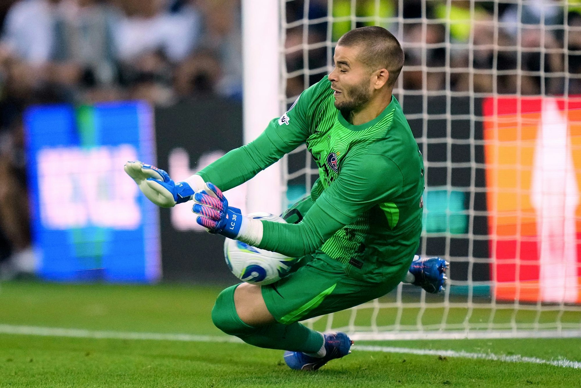 Im Blickpunkt: Der neue PSG-Torwart Lucas Chevalier.