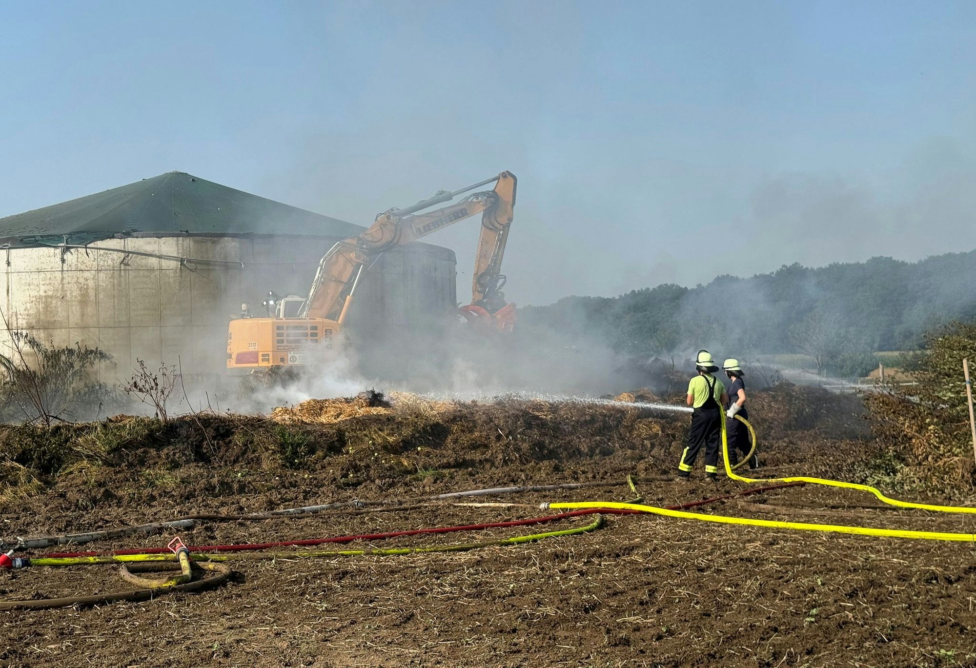Die Feuerwehr war am Mittwochabend alarmiert worden.