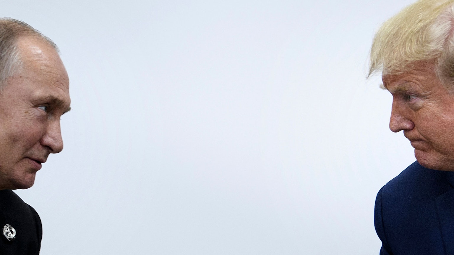 Putin und Trump wollen direkt verhandeln. Hier sind die Präsidenten auf einer Aufnahme aus Trumps erster Amtszeit zu sehen. (Archivbild)