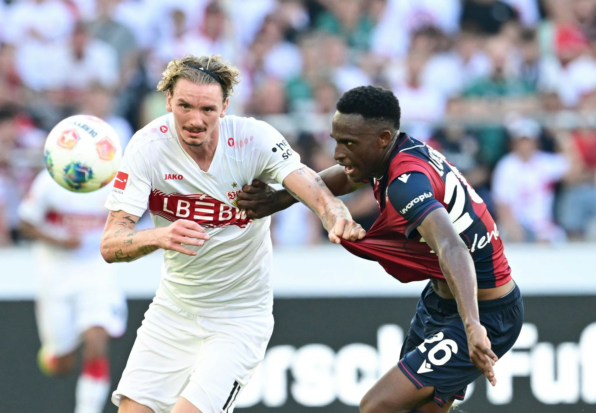 Nick Woltemades Vertrag beim VfB läuft noch bis 2028 und enthält keine Ausstiegsklausel.