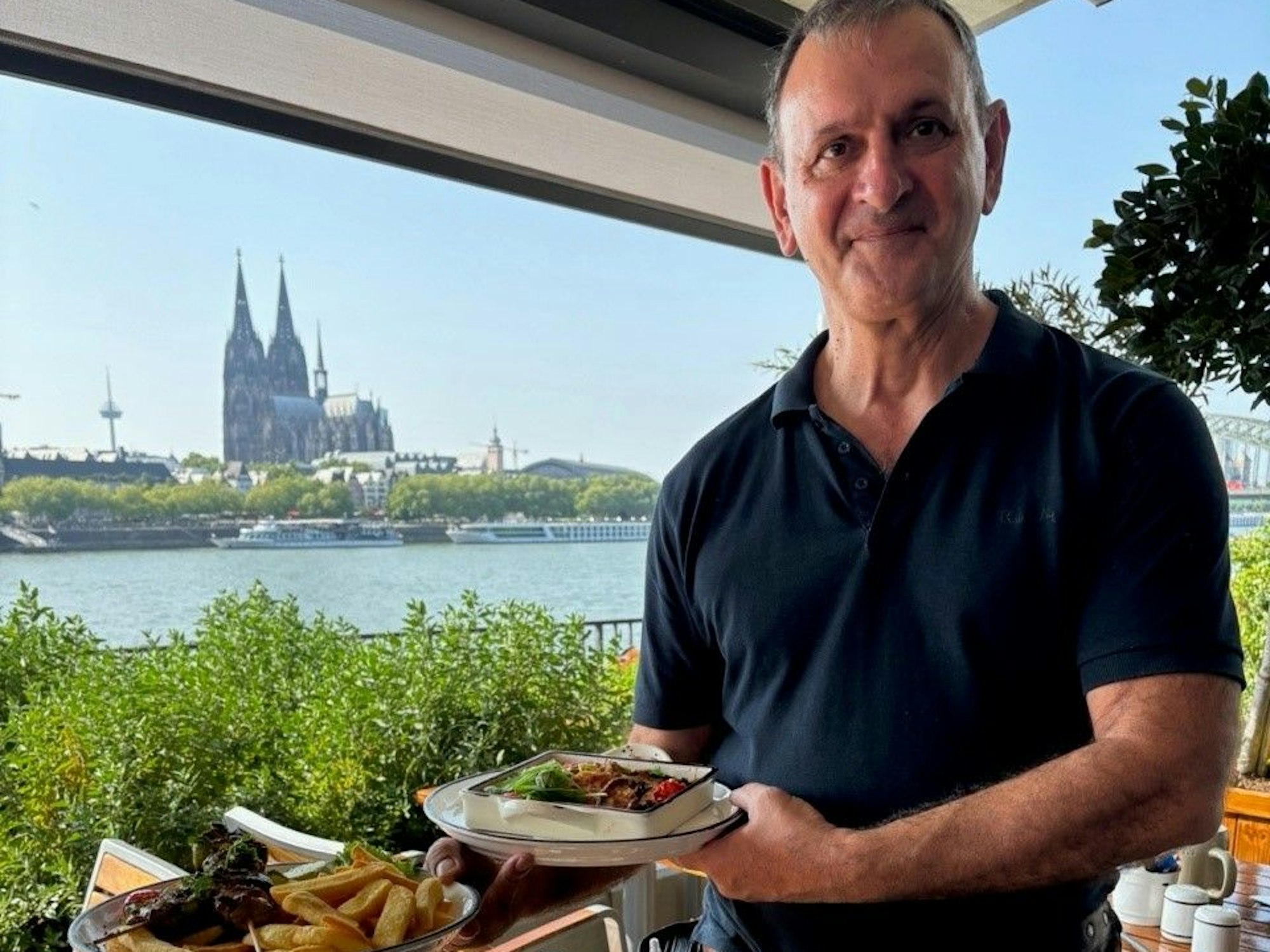 Kosta Anastasiou vom Kaiser Konstantin in Köln-Deutz.