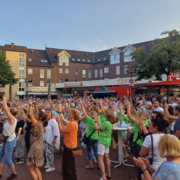 Szene vom Livelingen-Konzert Mitte August 2025