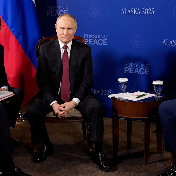 Trump und Putin stellten sich nur sehr kurz den Pressevertretern.