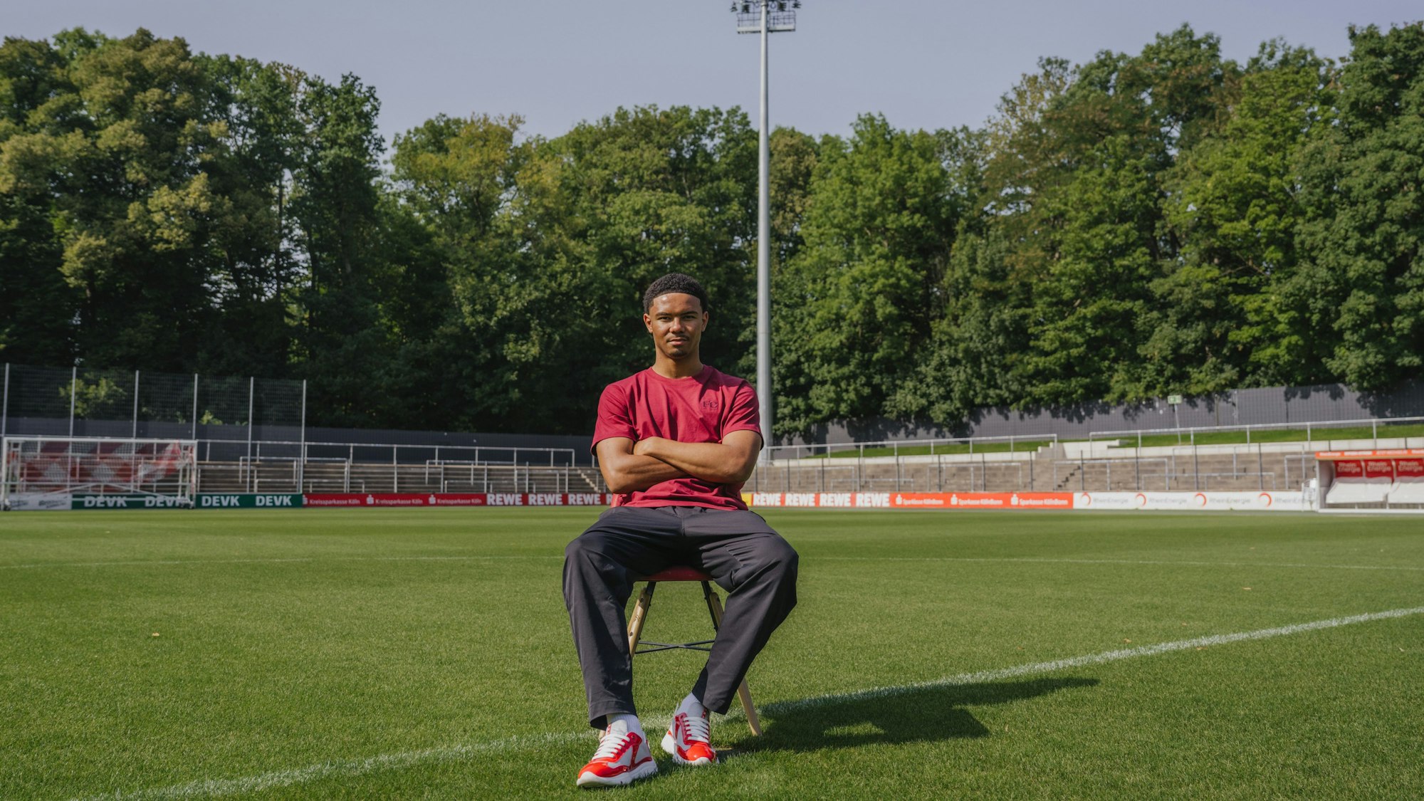 Neu beim 1. FC Köln: Maik Afri Akumu