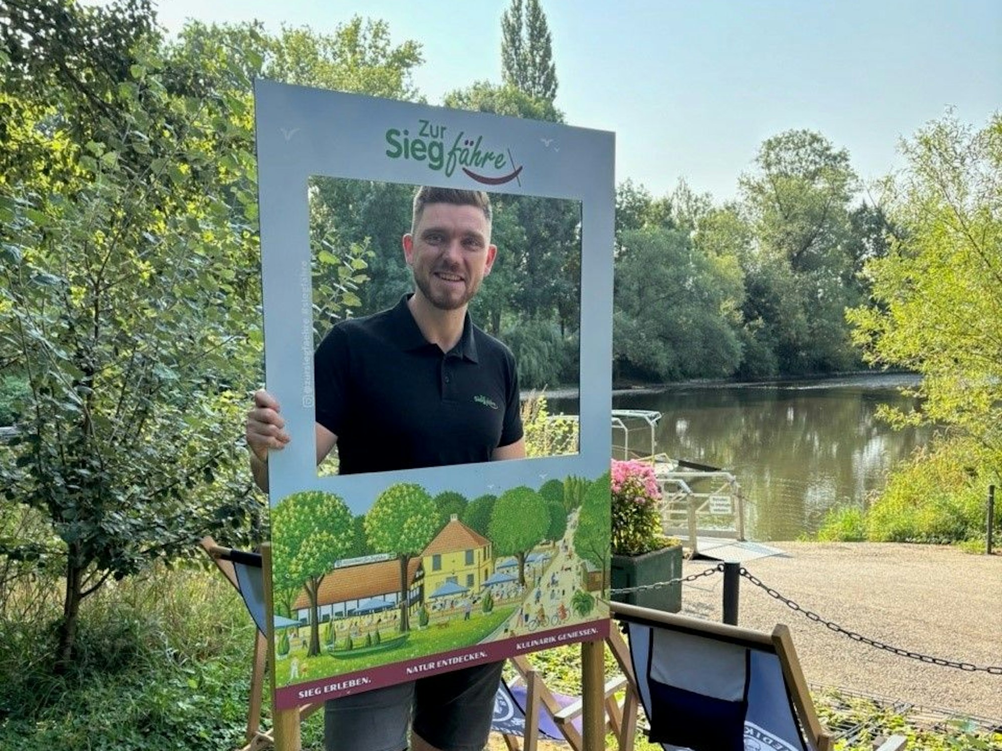 Aufgegabelt Siegfähre Felix Heyne, Chef des Ausflugslokals