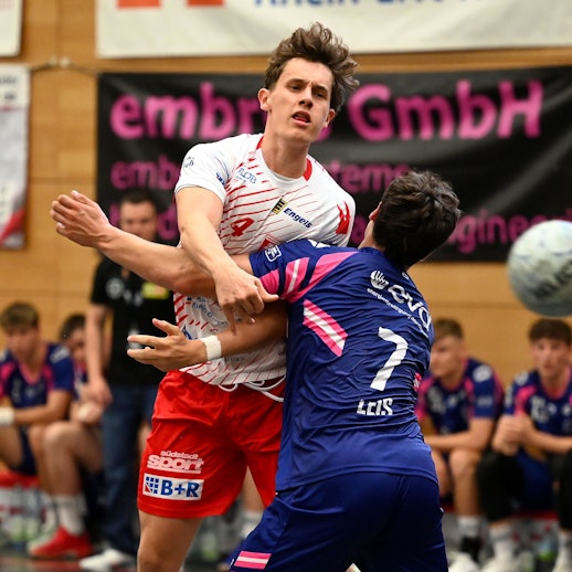 16.08.2025, DHB Pokal Handball-Longerich- Dormagen
Lennart Woermann (Longerich)
Foto: Uli Herhaus