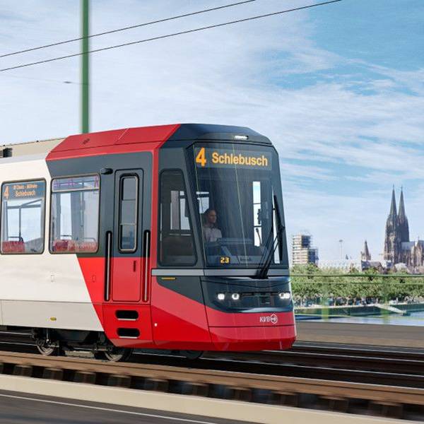 Neue Hochflur-Stadtbahnen der KVB