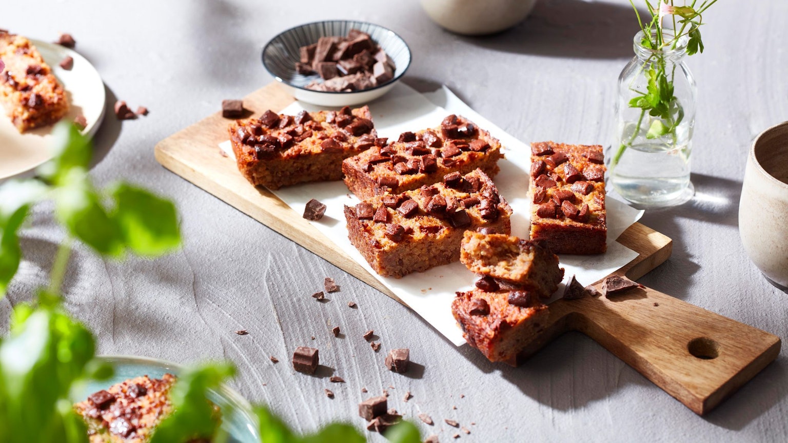 In Kombination mit Zutaten wie Leinsamen oder Quinoa wird der «Kartoffel-Flapjack» zu einer echten Ballaststoff- und Energiequelle.