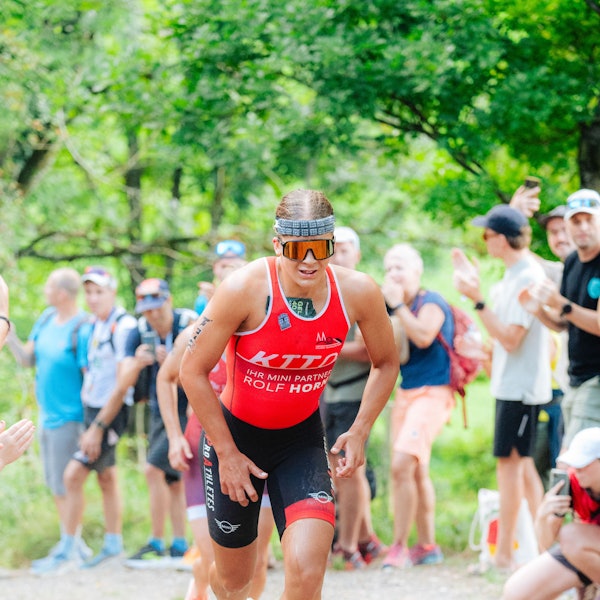 Fanni Szalai beim Allgäu-Triathlon