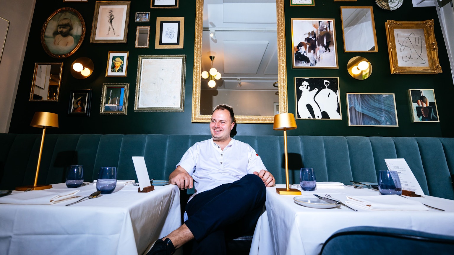 Im Kölner La Société spielt Leon Hofmockel auf dem Geschmacksklavier und holt zuverlässig den Michelin-Stern.