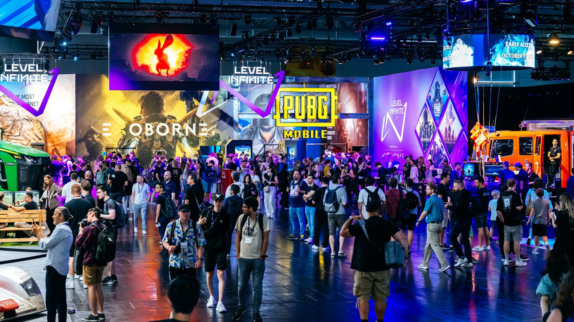 Auf der Gamescom in Köln werden in diesem Jahr wieder mehrere Hunderttausende Besucher erwartet.
