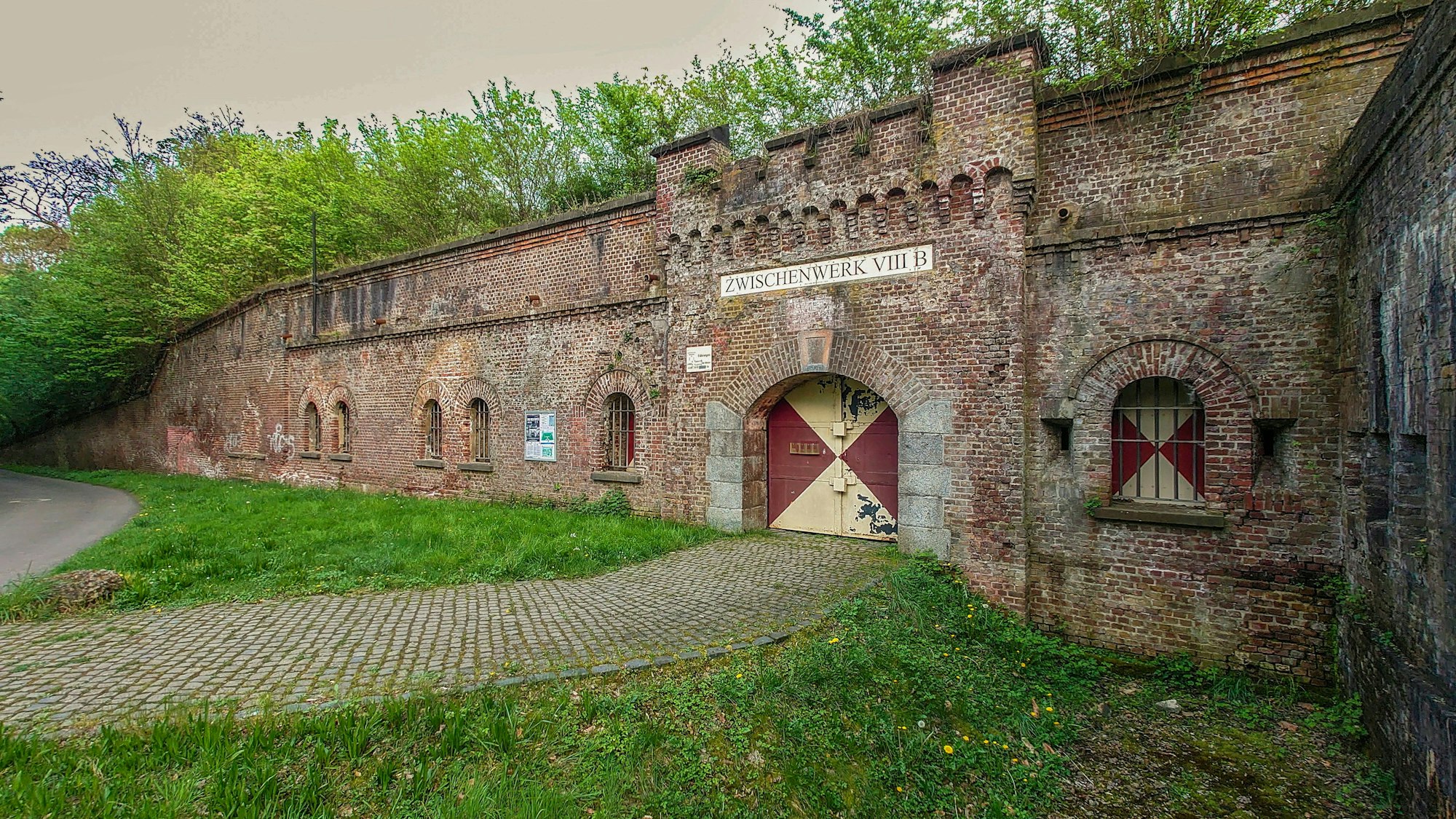 Das Zwischenwerk VIII b am Militärring.