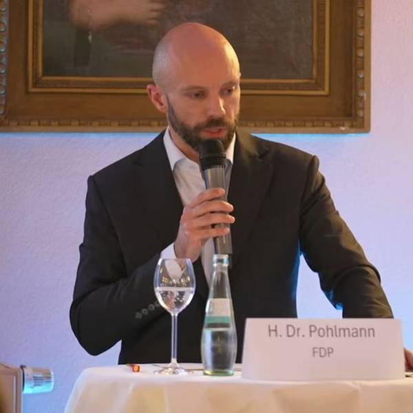 Zu sehen ist Christian Pohlmann von der FDP.