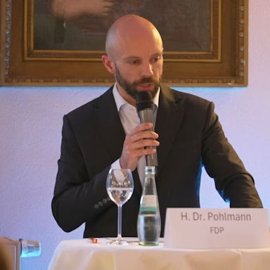 Zu sehen ist Christian Pohlmann von der FDP.