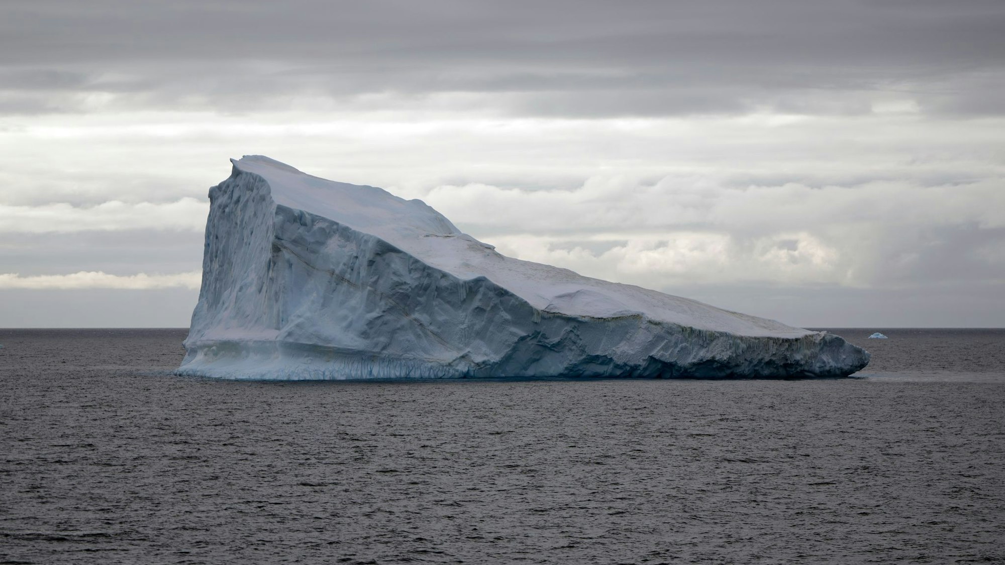 Eisberg im Meer.