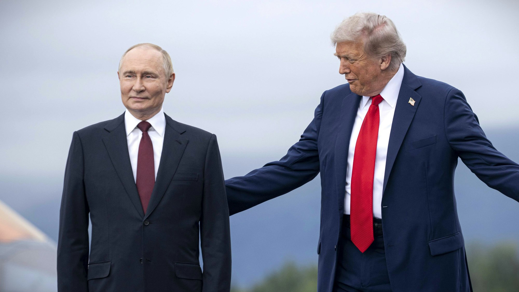 Kremlchef Wladimir Putin bei seinem Treffen mit US-Präsident Donald Trump in Alaska. (Archivbild)