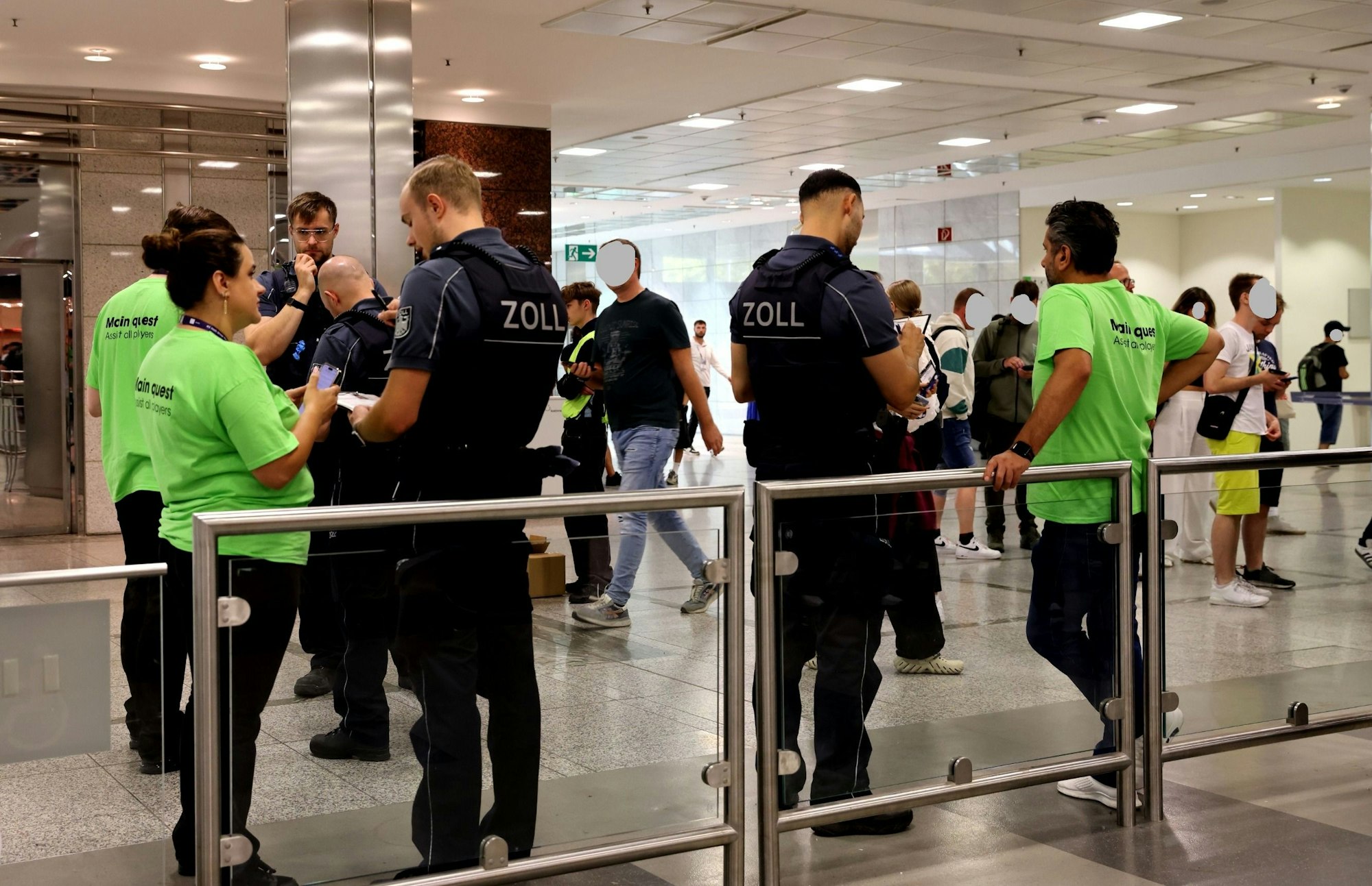 Razzia auf der Gamescom am Mittwochabend