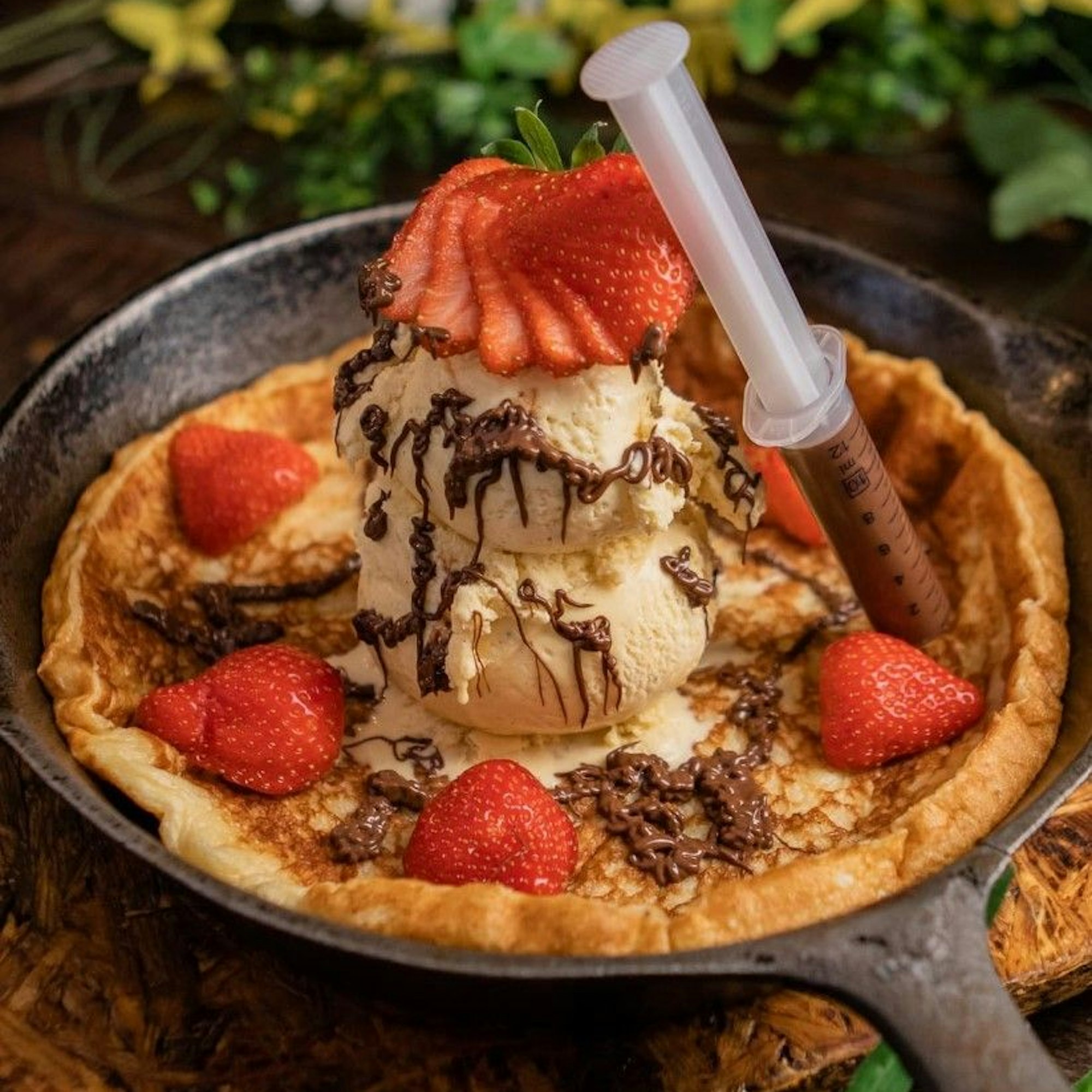 Spritzen mit Schoko-Soße waren vor einigen Jahren ein Trend.