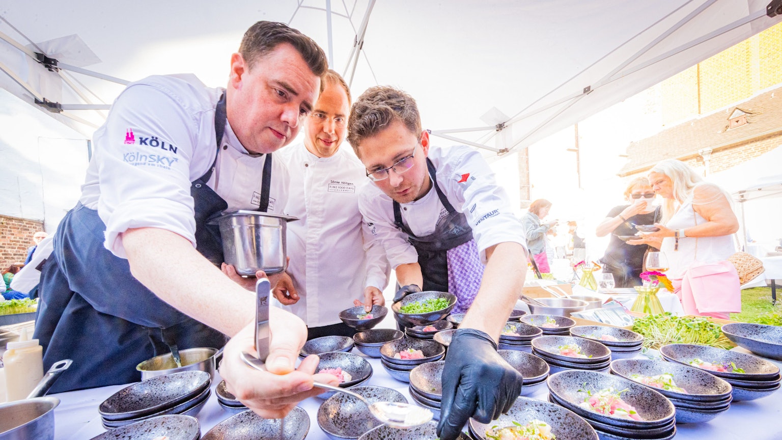 Ein Stand bei den Fine Food Days.