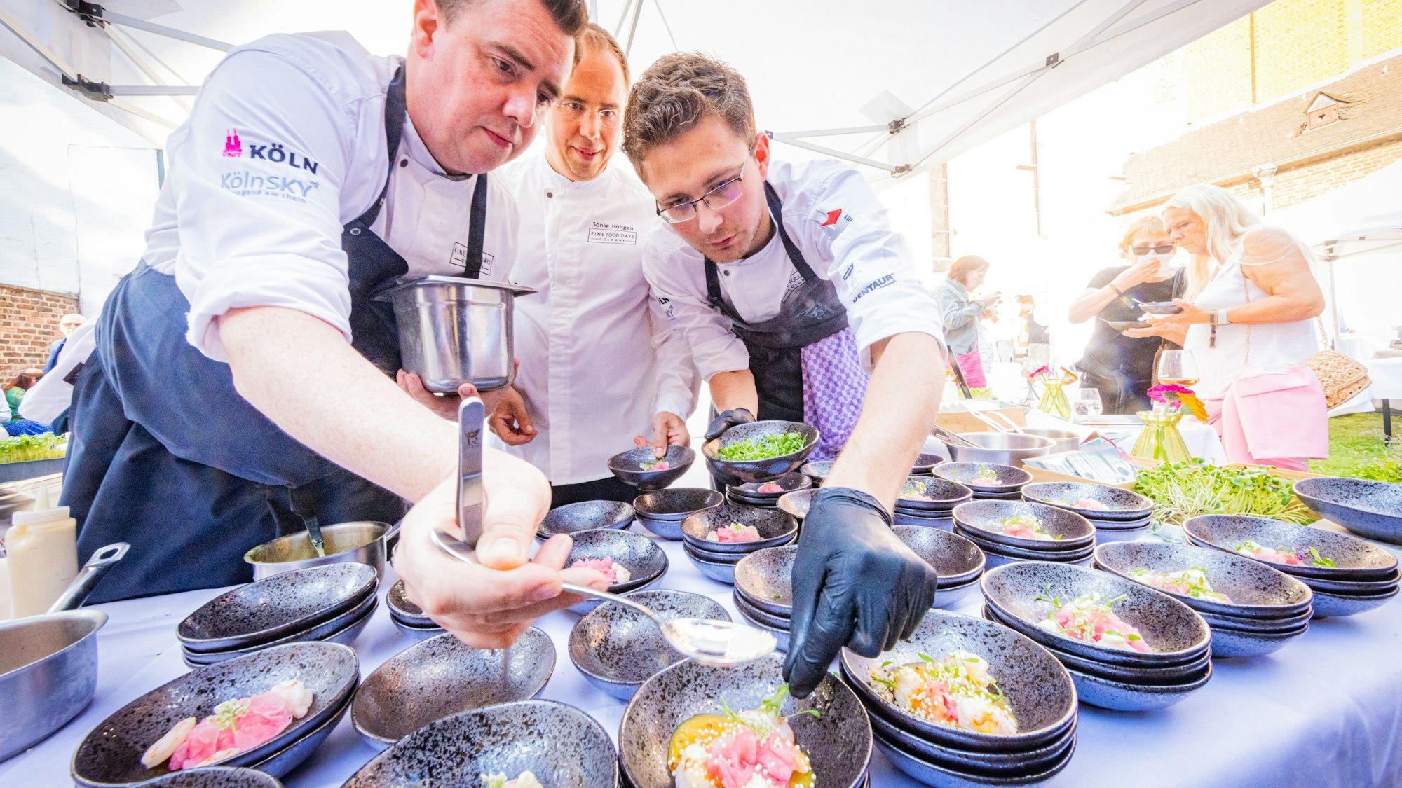Ein Stand bei den Fine Food Days.
