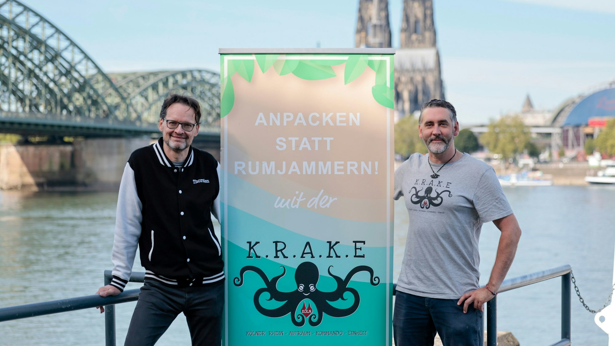 Die Vorsitzenden des gemeinnützigen Vereins Krake