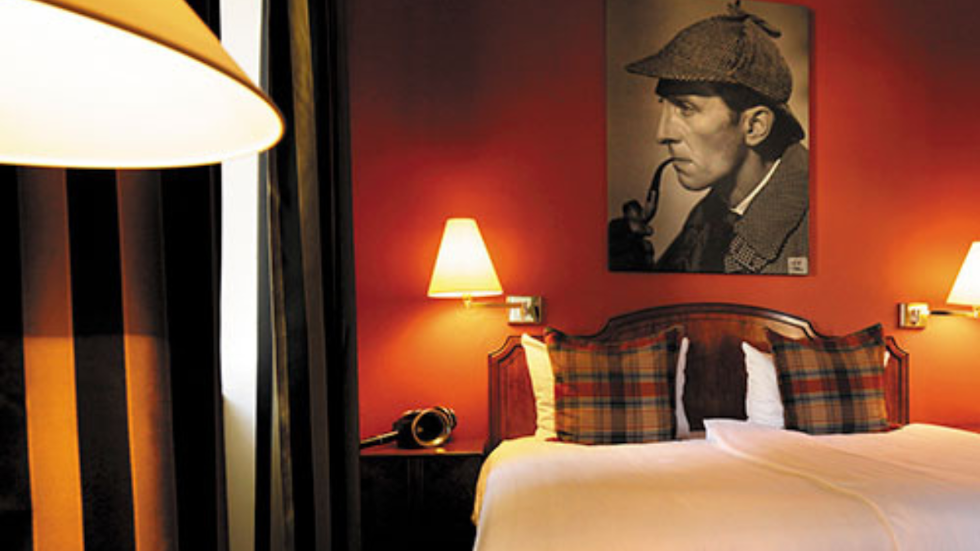 Das Sherlock Holmes-Zimmer im Eifel Krimihotel